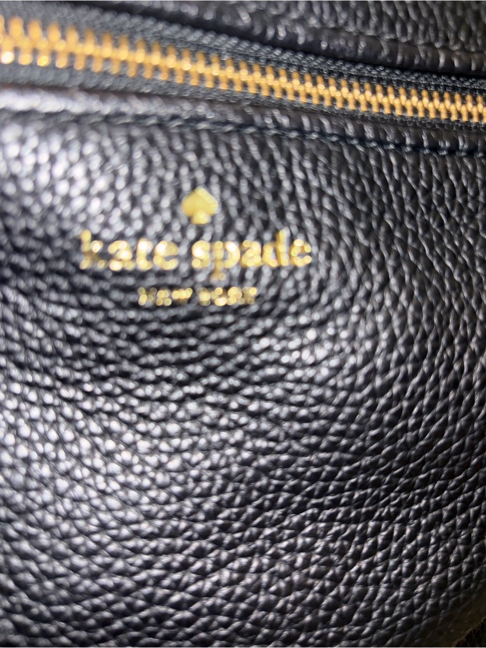 kate spade Black Pebbled Leather bag - Picture 2 of 4